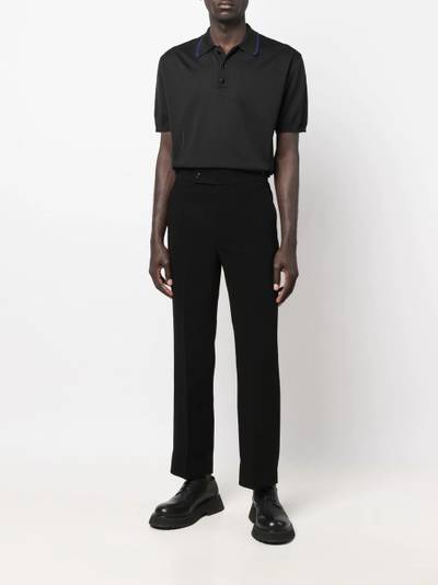 NEEDLES mid-rise tailored trousers outlook