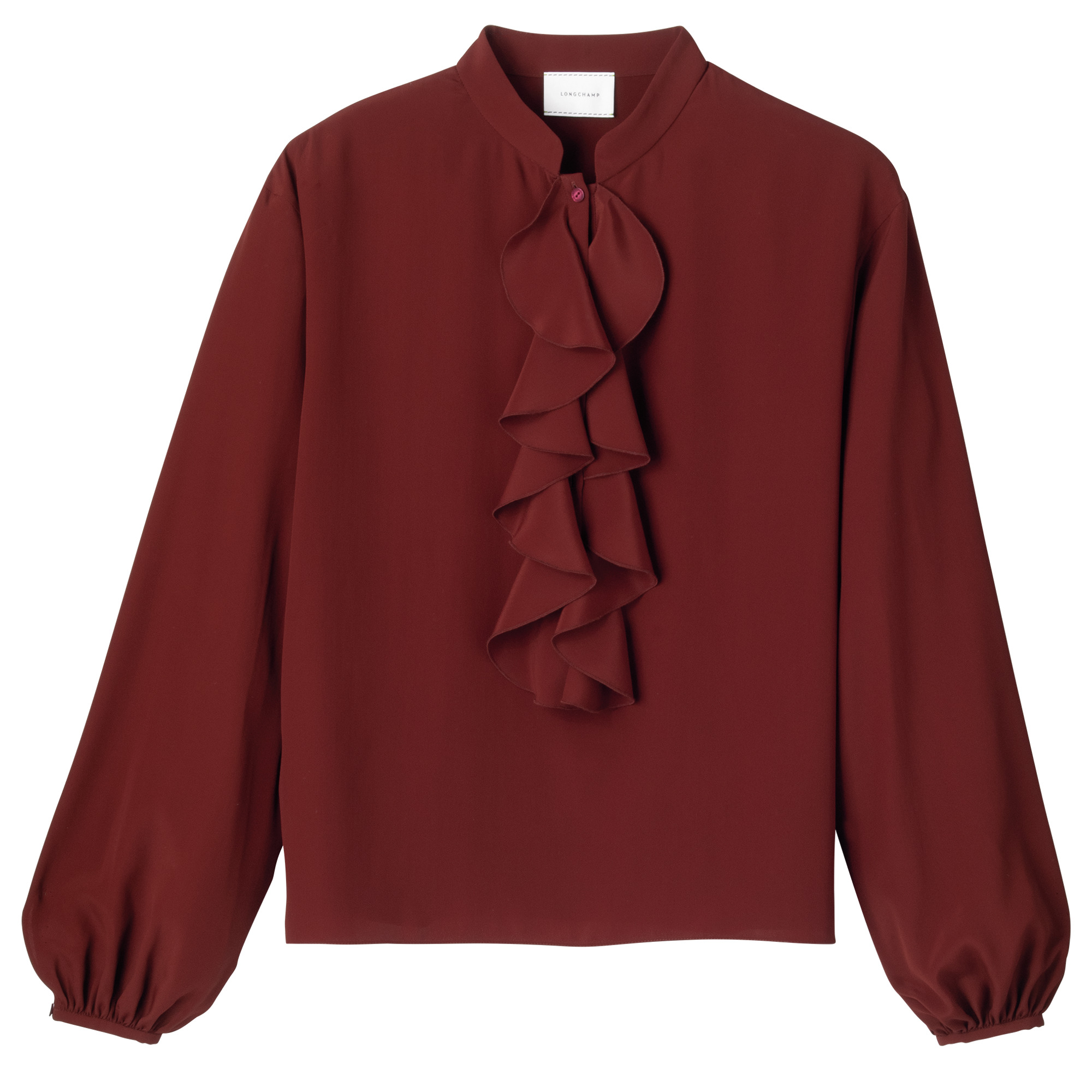 Fall-Winter 2023 Collection Blouse Mahogany - OTHER - 1