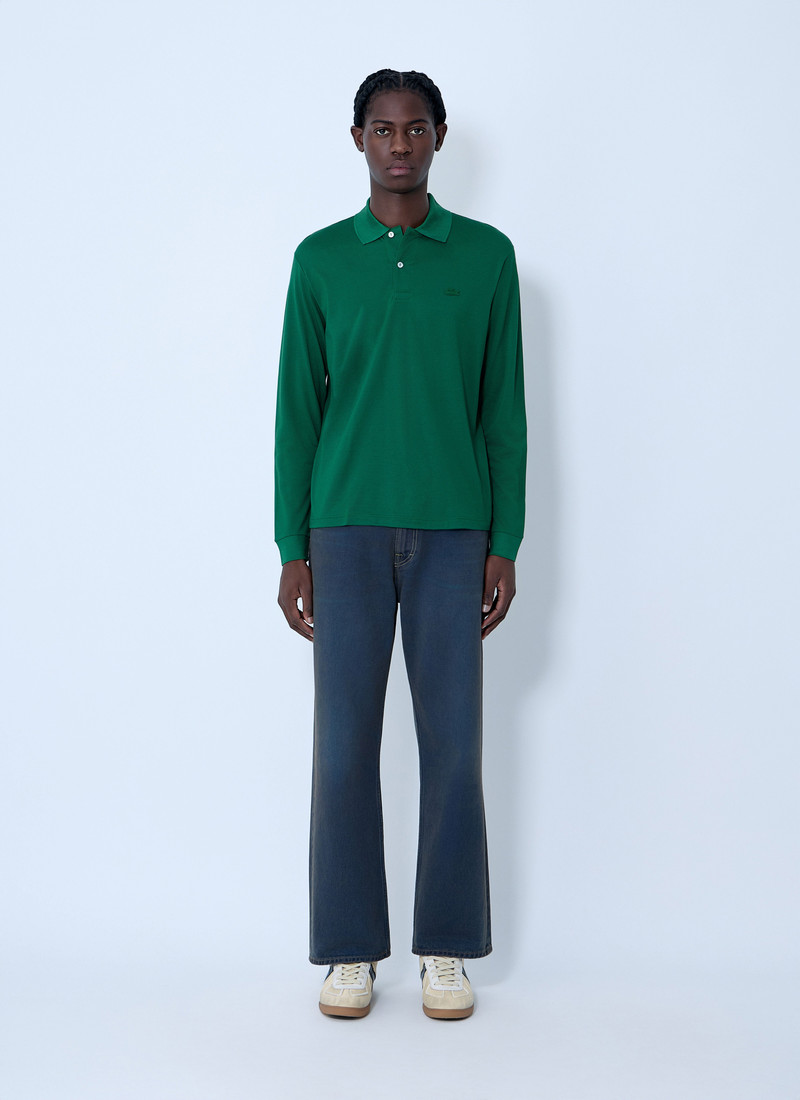 LACOSTE Silk Polo Shirt outlook
