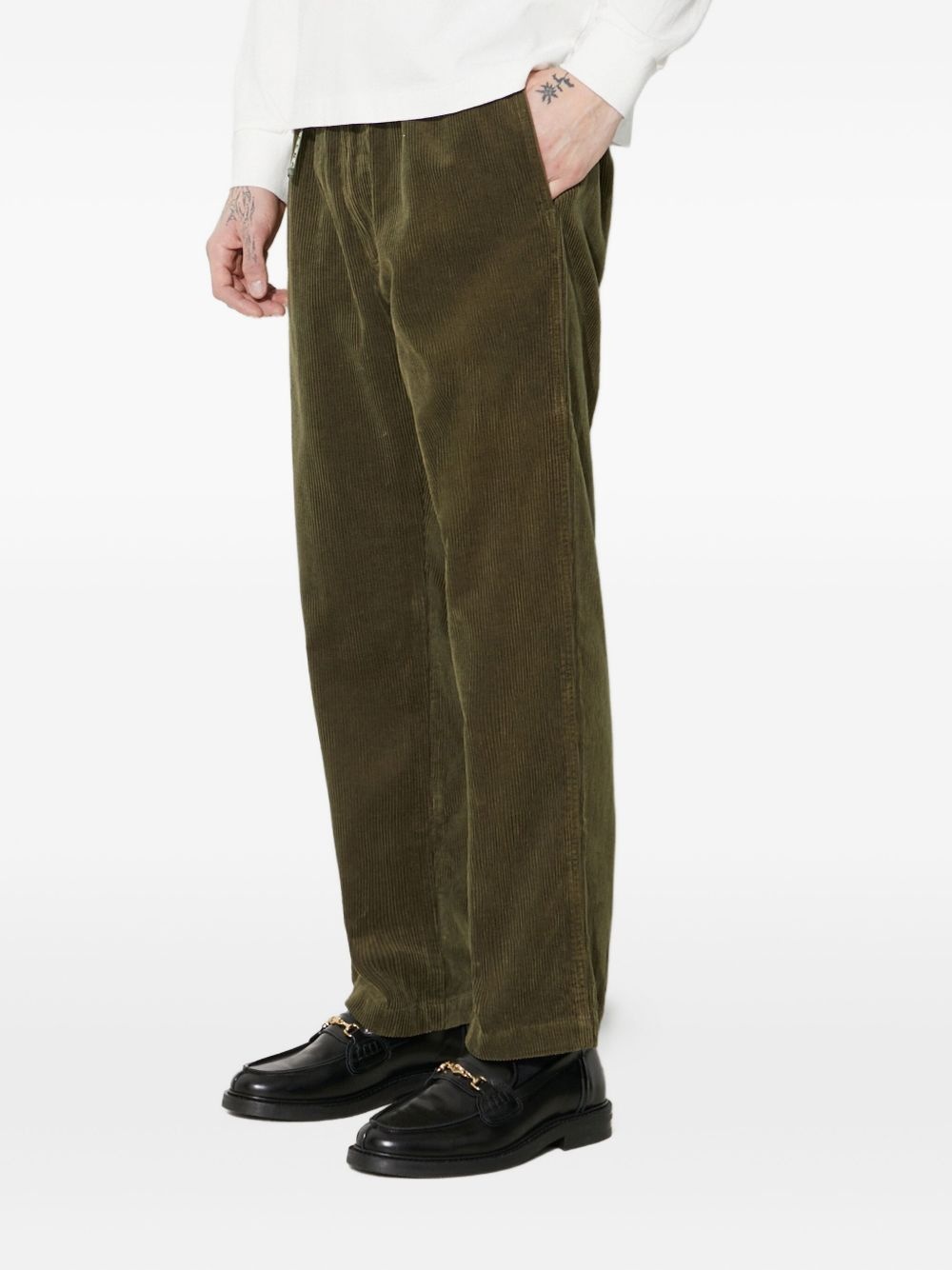 corduroy-wale trousers - 3