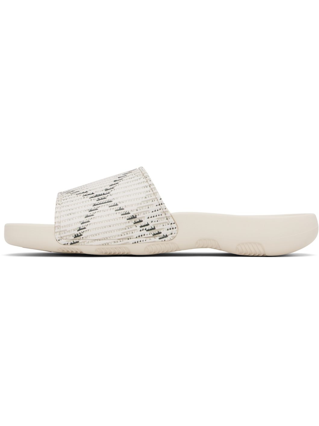 Beige Check Dive Pool Slides - 3