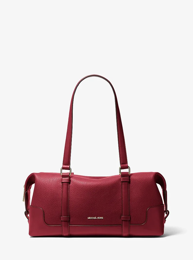 Teddi Large Textured Shoulder Bag - 1