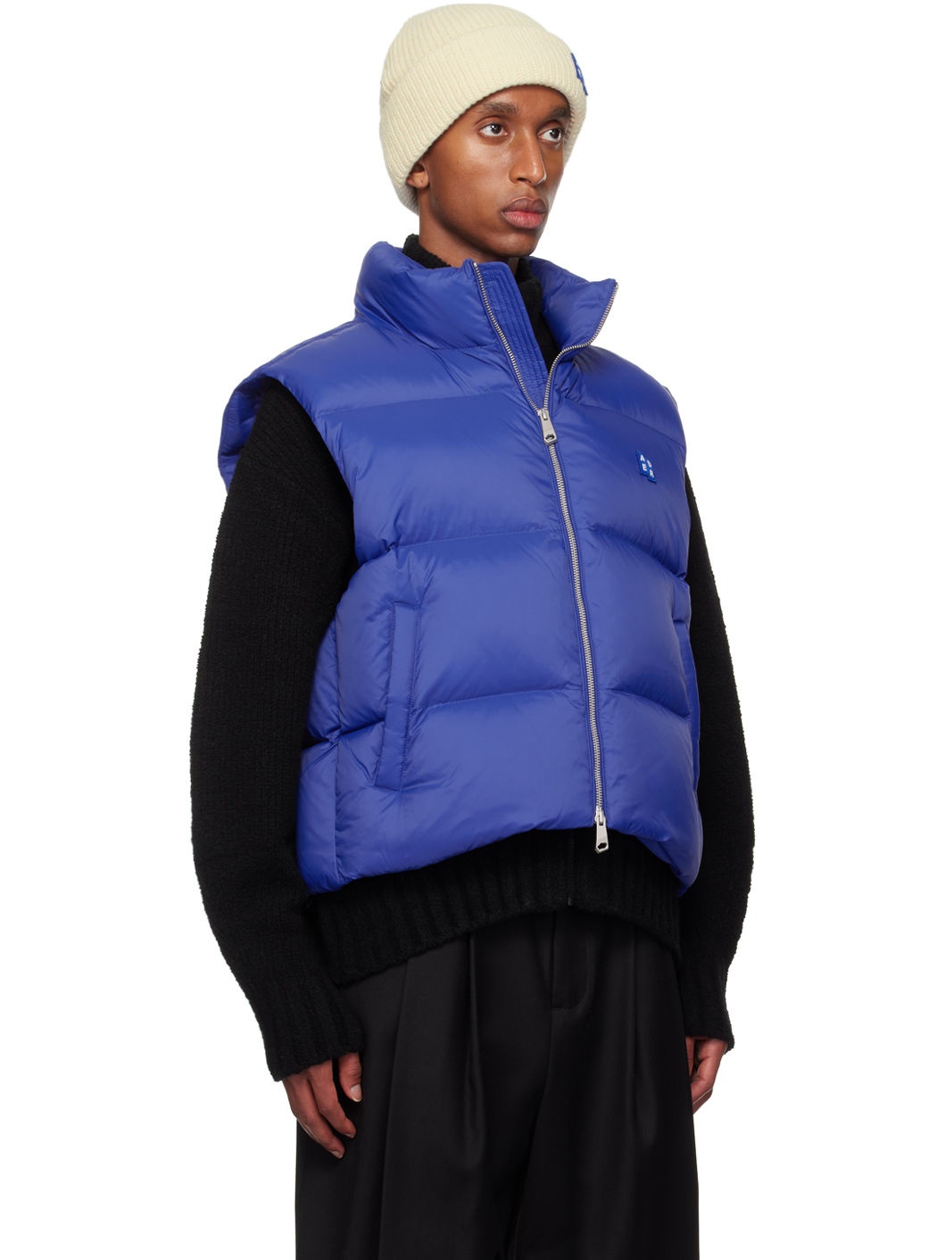 Blue TRS Tag 01 Puffer Down Vest - 2