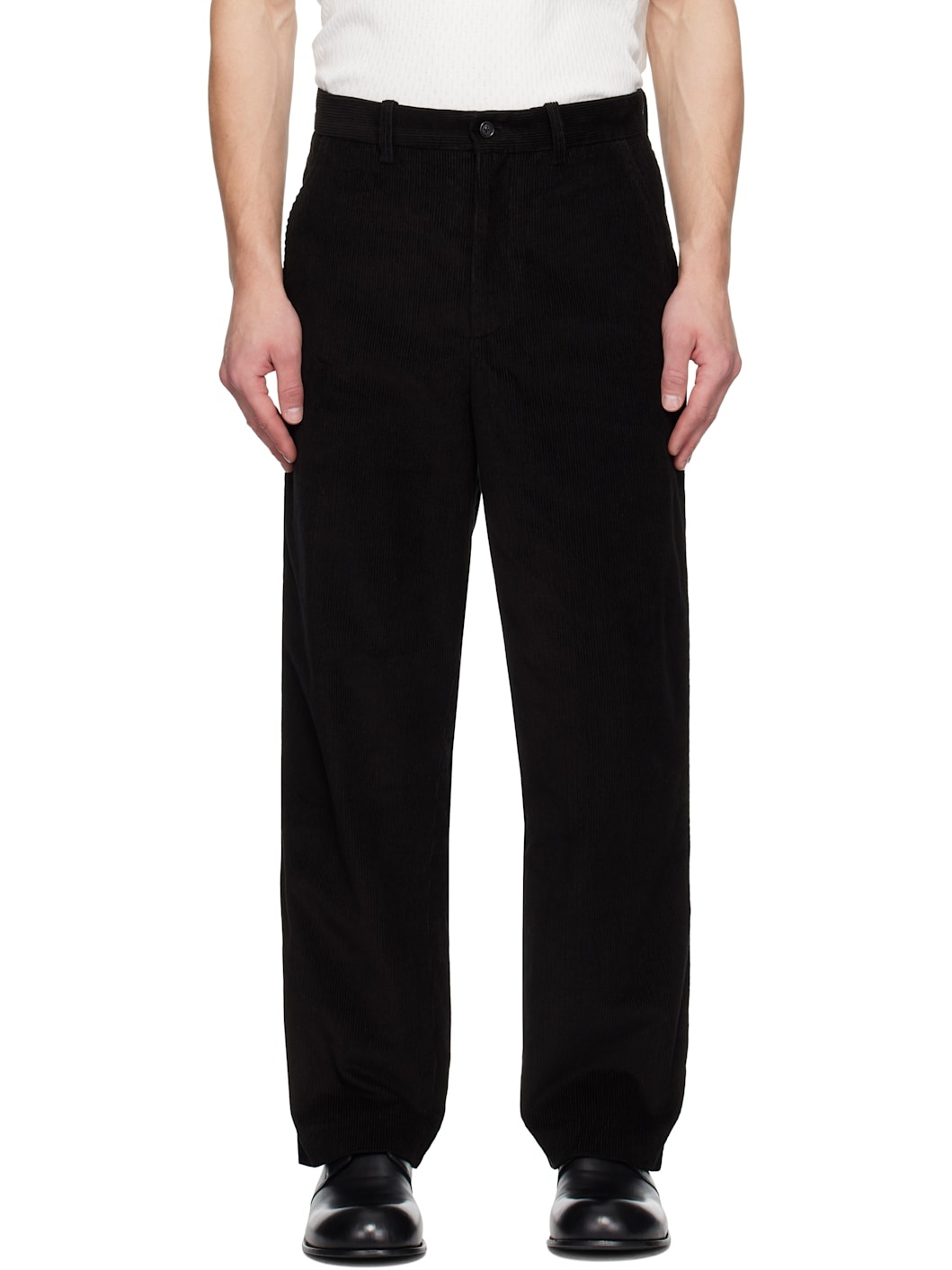 Black Bandstand Standard Trousers - 1