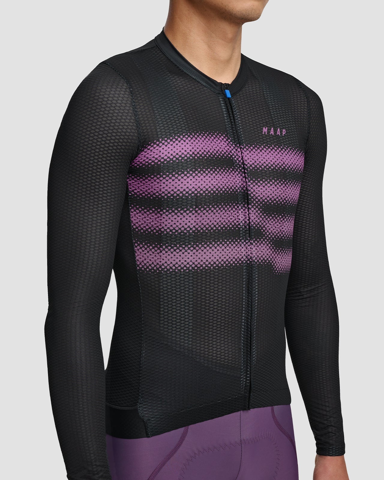 Blurred Out Ultralight Pro LS Jersey - 6
