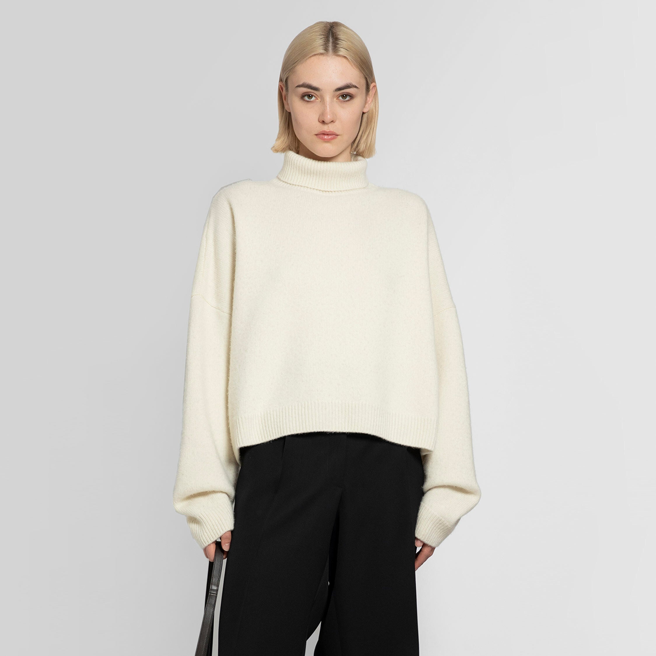 THE ROW WOMAN OFF-WHITE KNITWEAR - 5