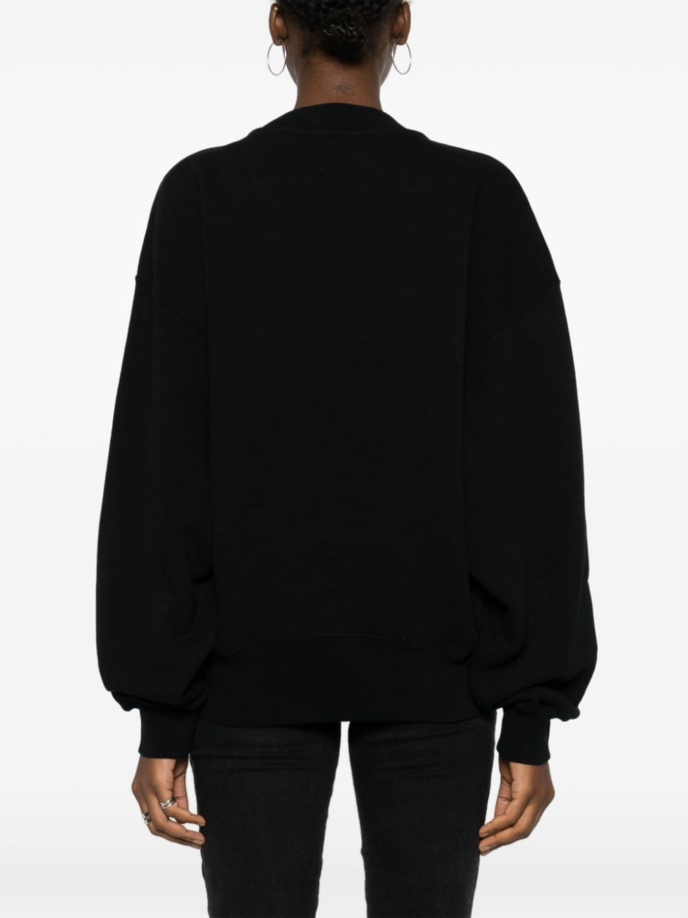 Bookish logo-print cotton sweatshirt - 4