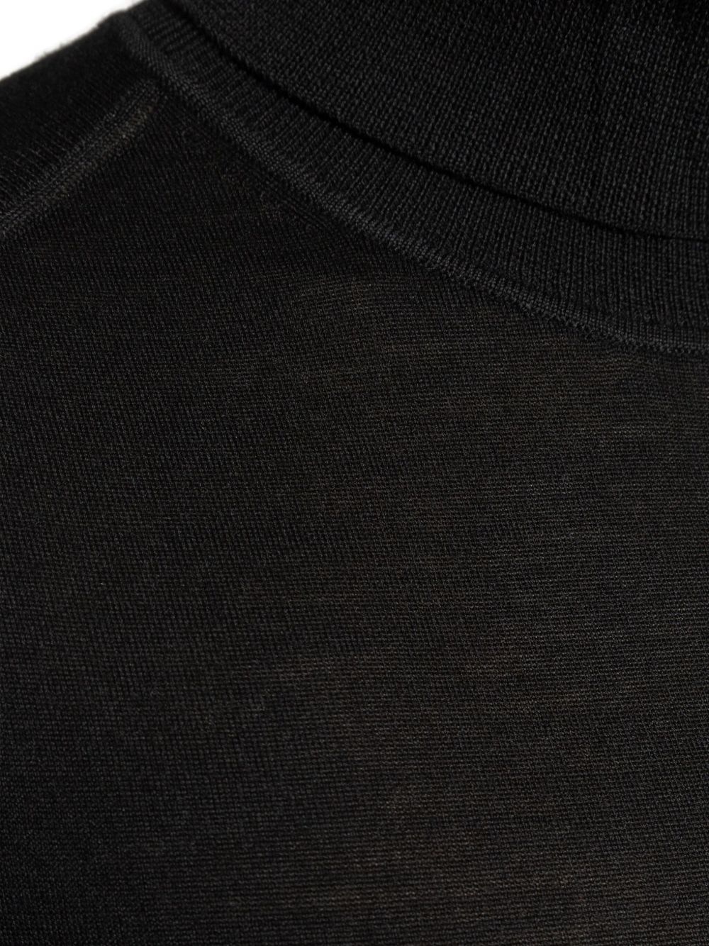 turtleneck wool sweater - 5