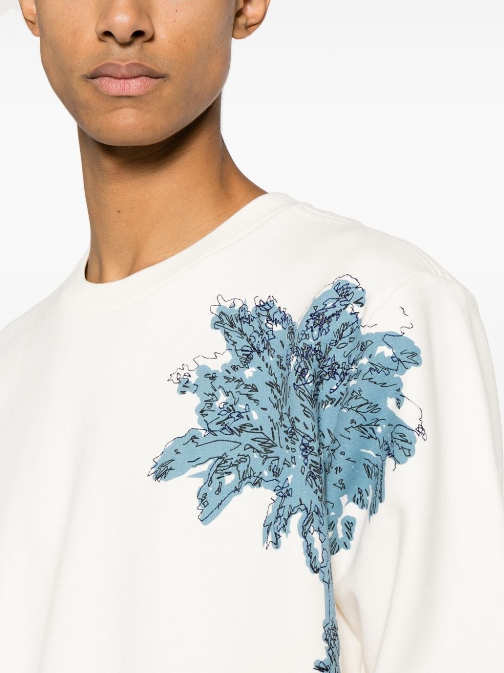 Stevenson palm tree print sweatshirt - 5