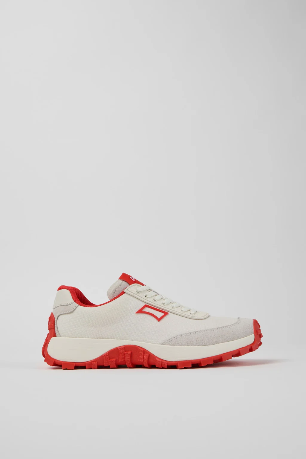 Drift Trail VIBRAM White Recycled PET and Nubuck Women's Sneakers. - 1
