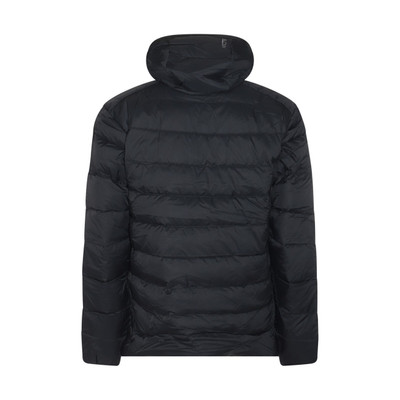 Arc'teryx black nylon down jacket outlook