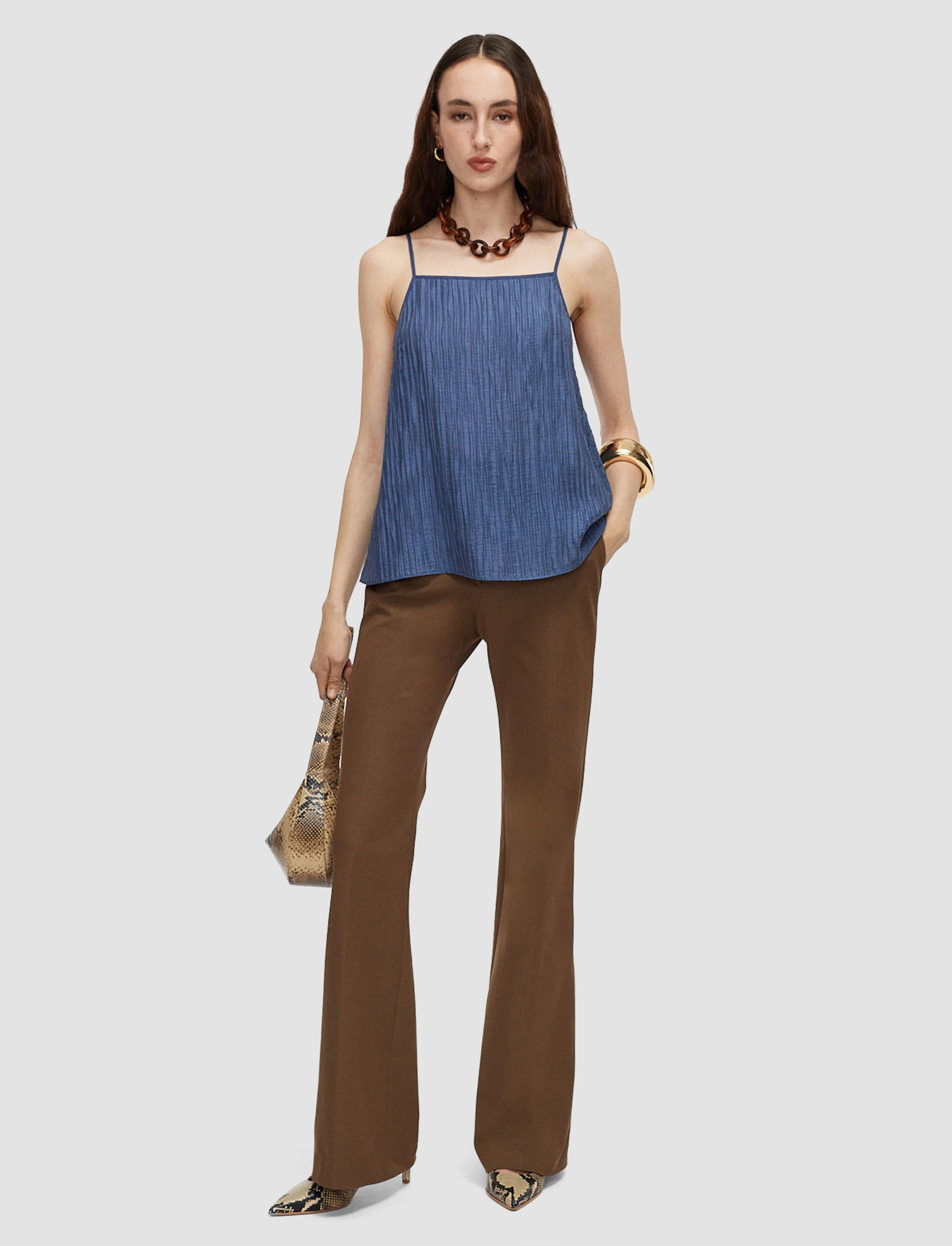 Titana Fluid Crinkle Camisole - 1