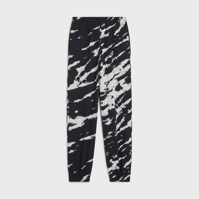 CELINE LOOSE TIE-DYE TRACK PANTS IN JERSEY FLEECE outlook