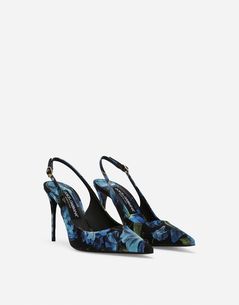 Dolce & Gabbana Charmeuse slingbacks outlook