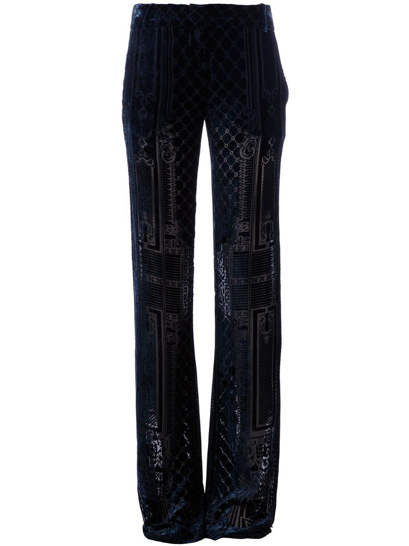 brocade wide leg trouser 1