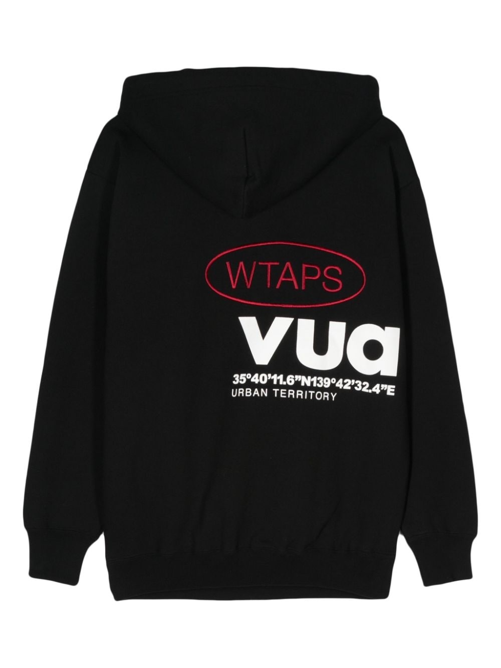 logo-embroidered hoodie - 2