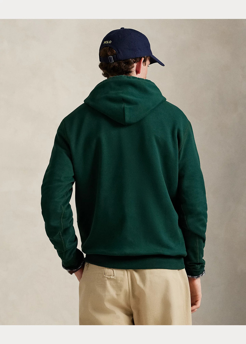 The RL Fleece Plaid-Logo Hoodie 4