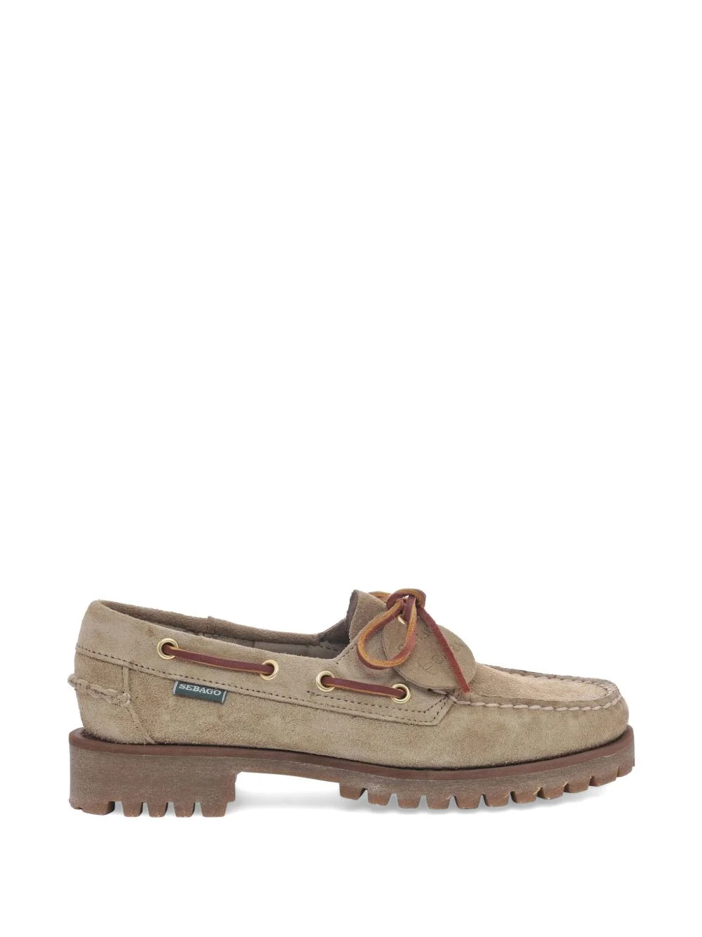 Ranger suede lace-up boat shoes - 1