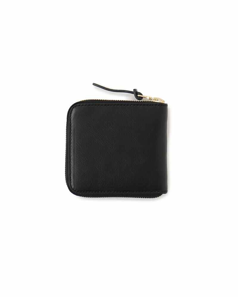 LEATHER BI-FOLD WALLET BLACK - 2