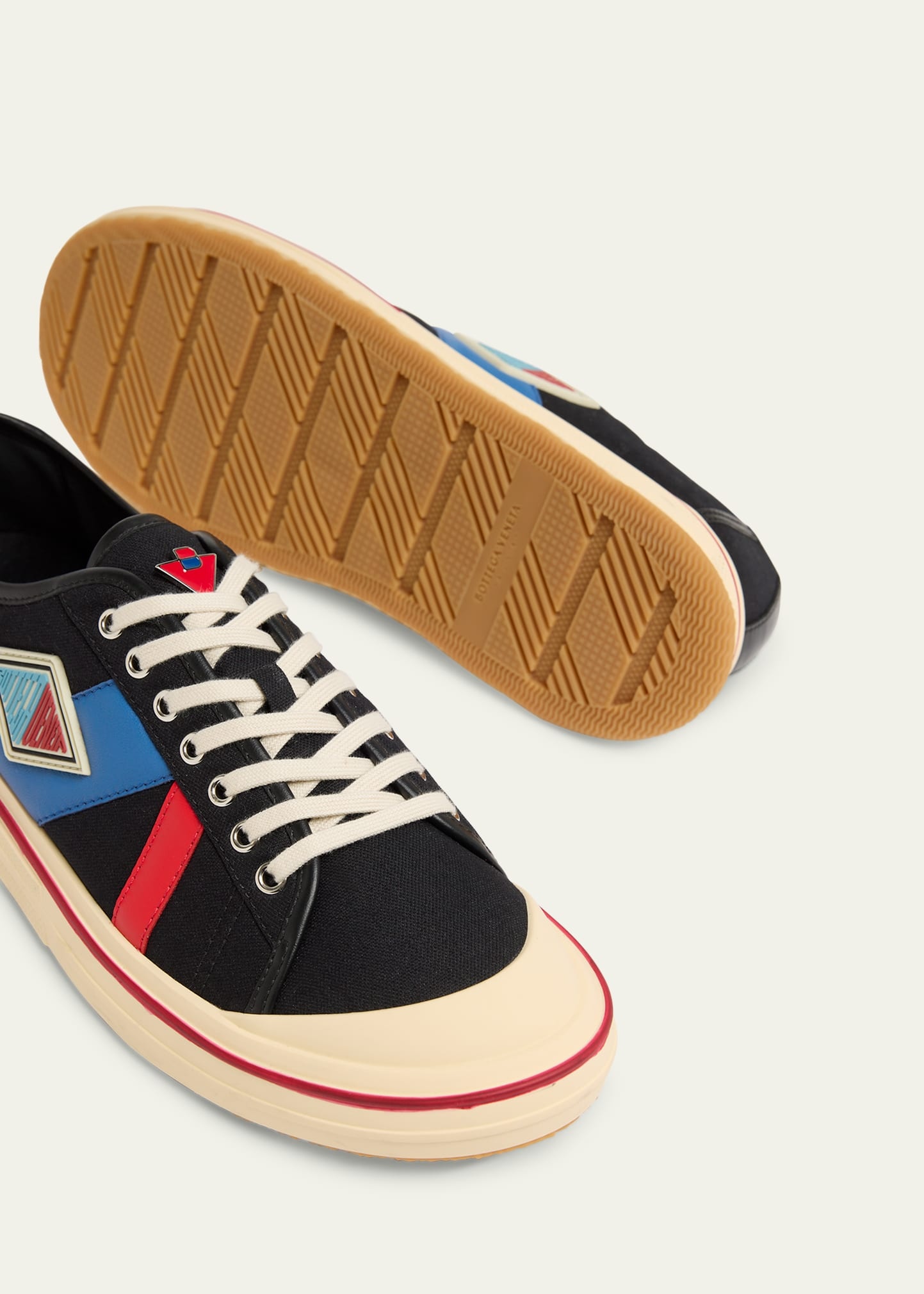 Men's Eliot Canvas Low-Top Sneakers - 6