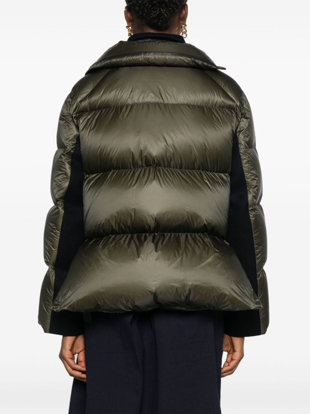 Nylon short down jacket - 4