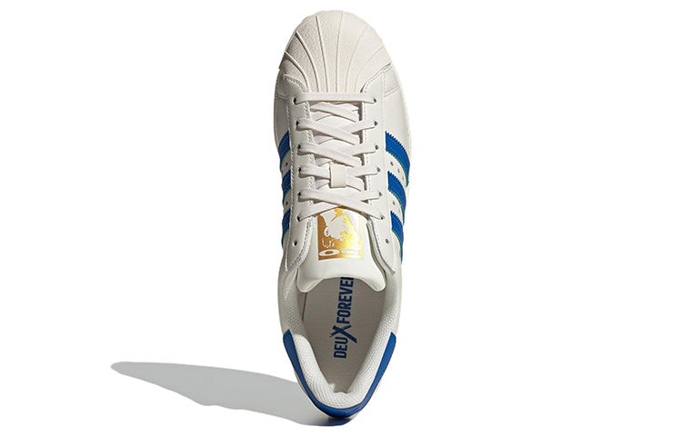 adidas adidas x Deux Superstar 80s 'Cream Blue' IF6292