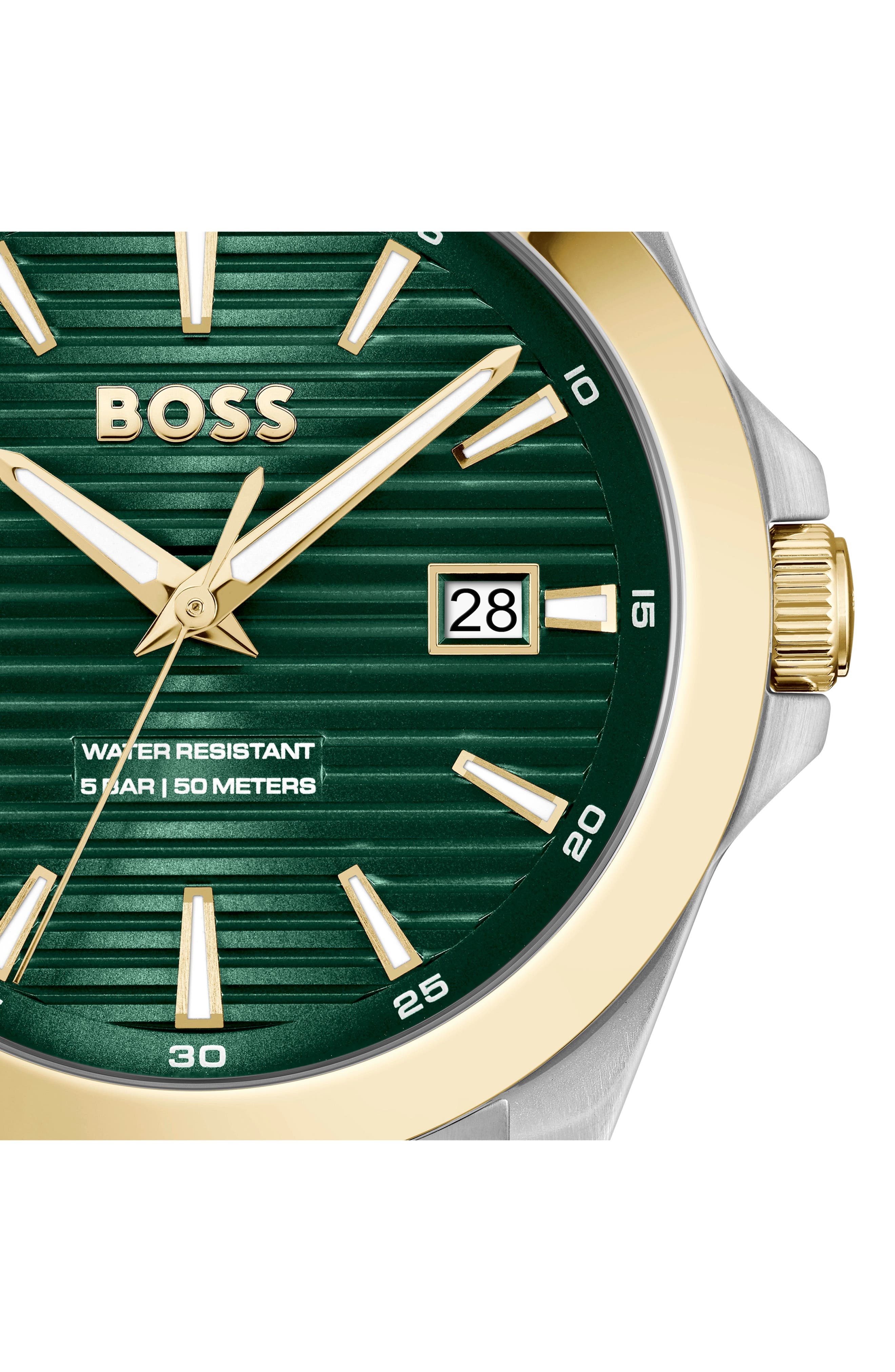 BOSS Strike Bracelet Watch, 41mm in Green at Nordstrom - 3