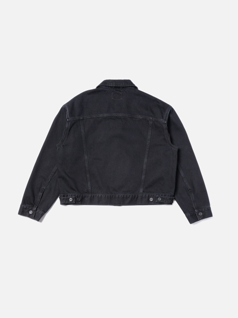 Berit Denim Jacket Asphalt Black 4