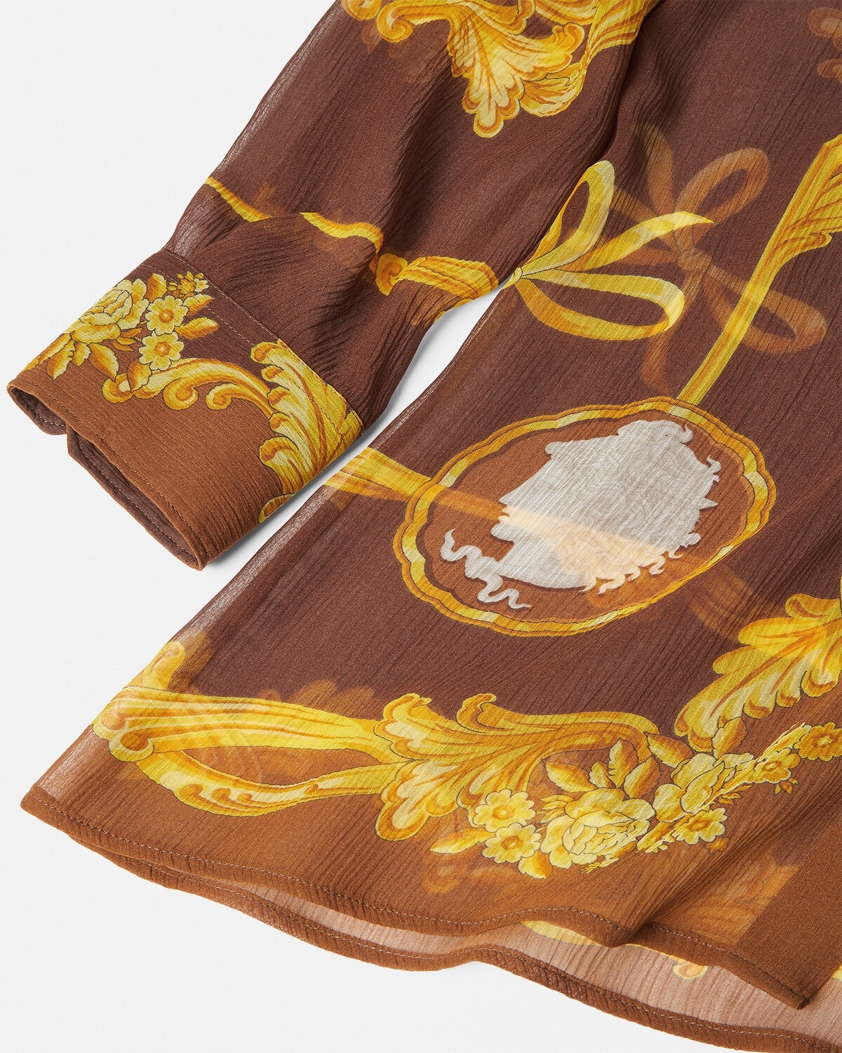 Cameo Silk Crêpe Slim-Fit Shirt - 4