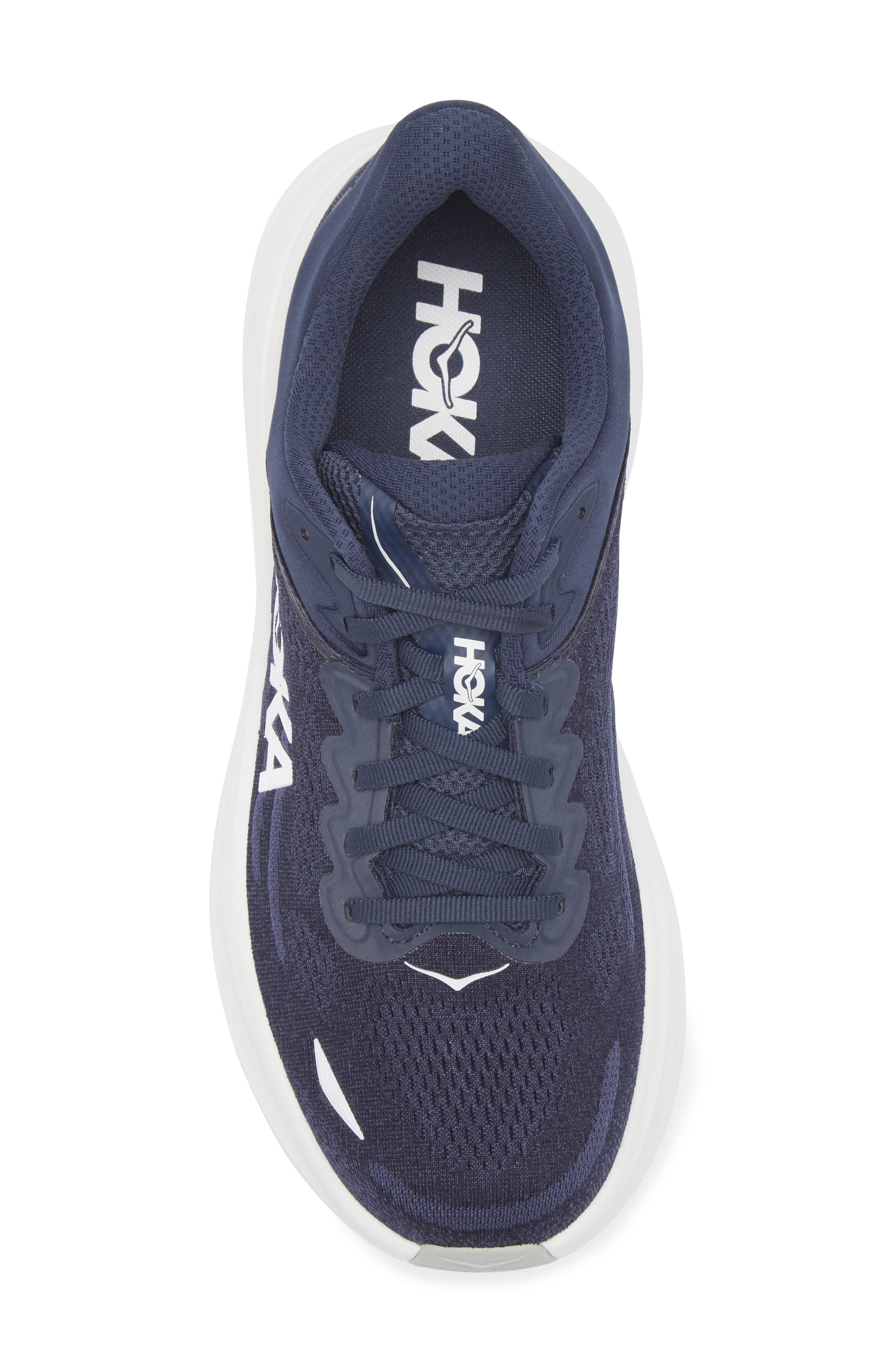 HOKA Bondi 9 Running Shoe in Varsity Navy /White at Nordstrom - 5