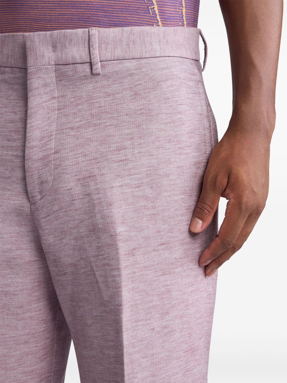 straight-leg trousers - 5