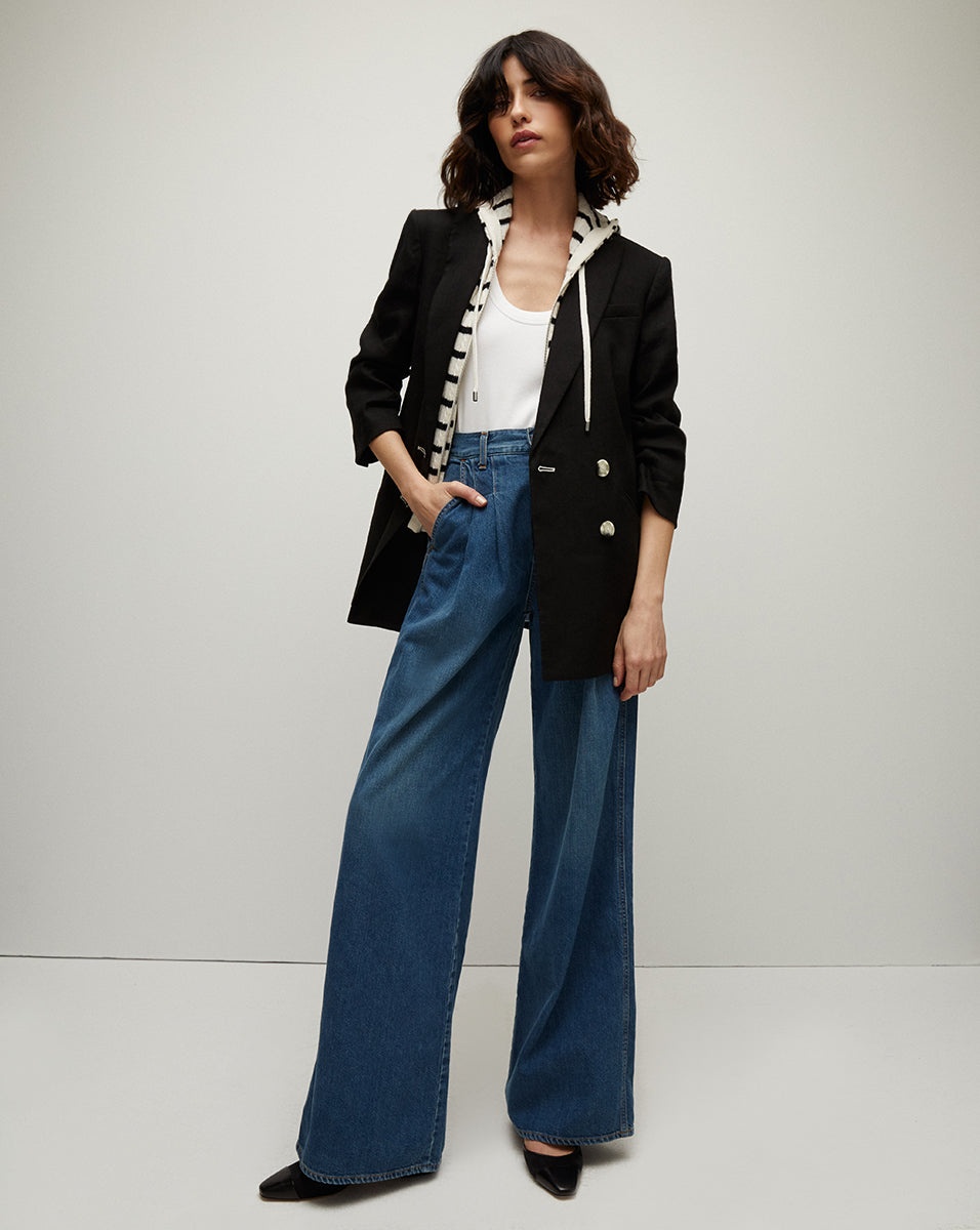 KIERNAN LINEN DICKEY JACKET - 6