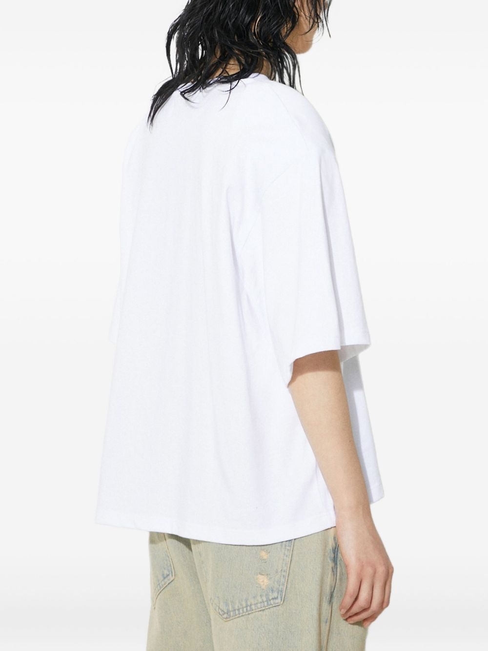 embroidered short-sleeve T-shirt - 4