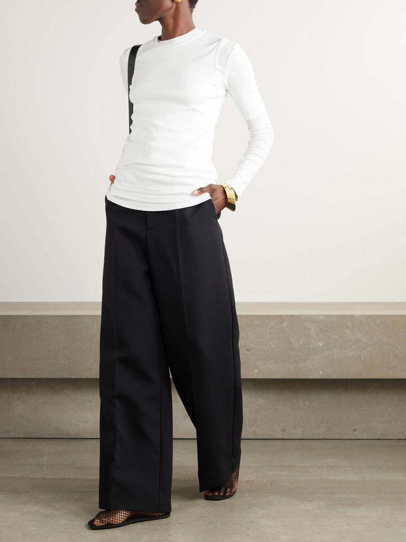 Jil Sander Set of three cotton-jersey tops White outlook