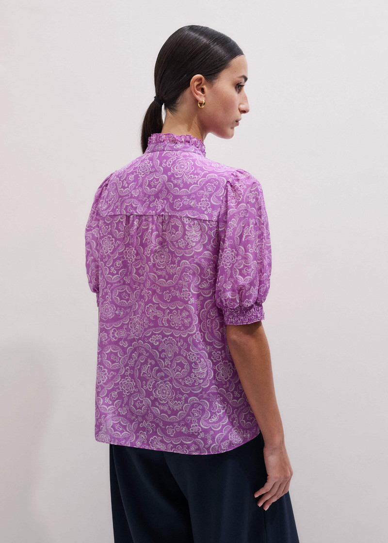 Short Sleeve Blouse 5