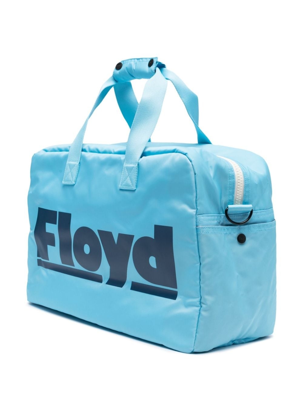 logo-print zip-fastening holdall - 2