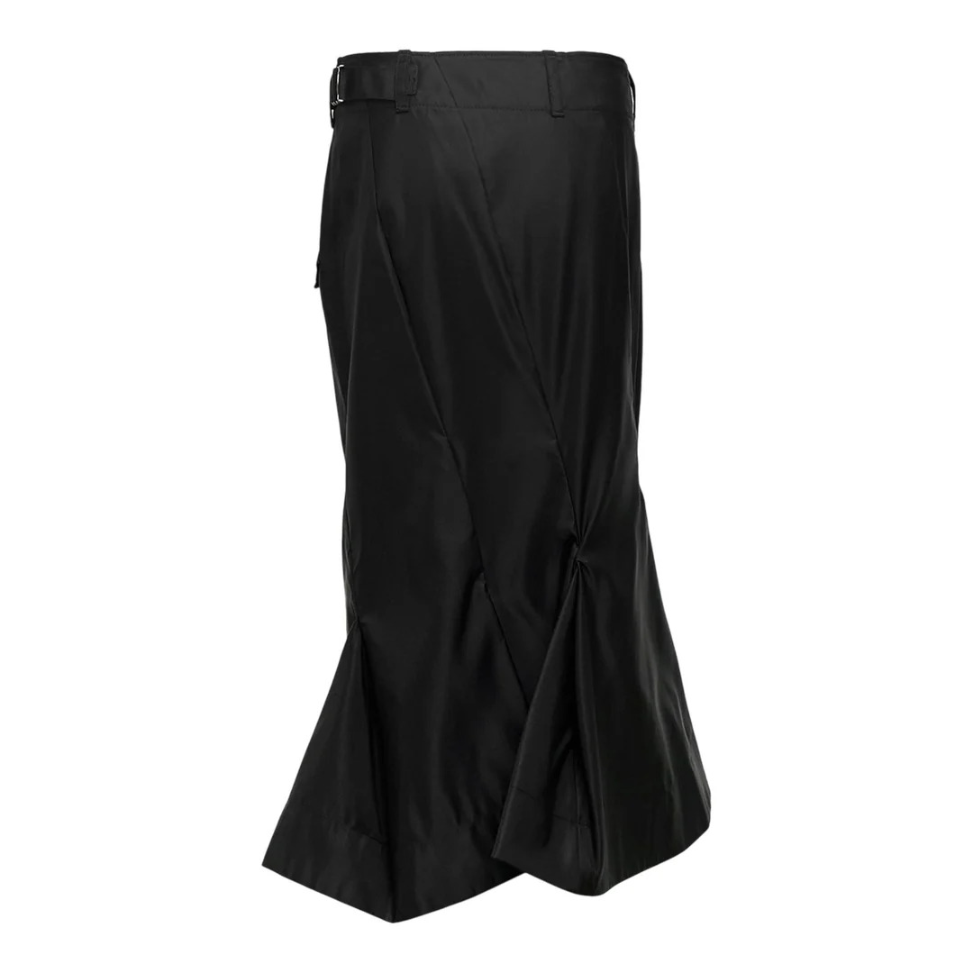 Nylon Twill Skirt - 2
