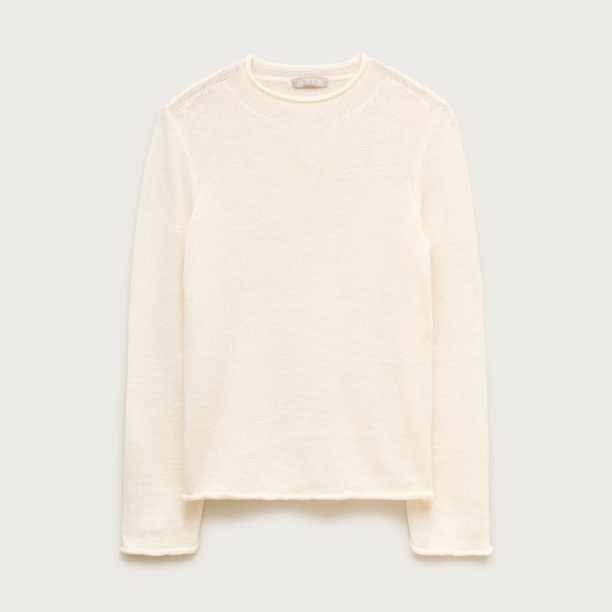 Summer Rollneck™ sweater in linen blend - 1