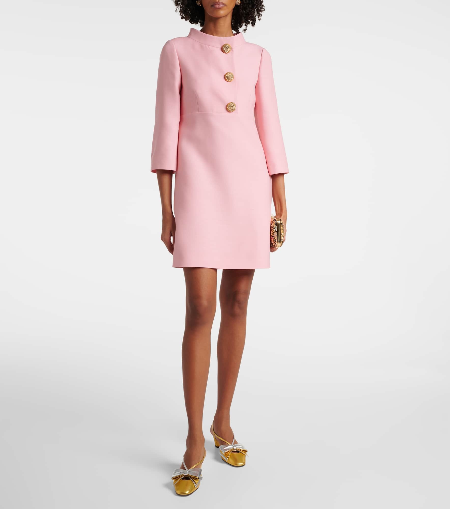 Crepe Couture embellished minidress - 2