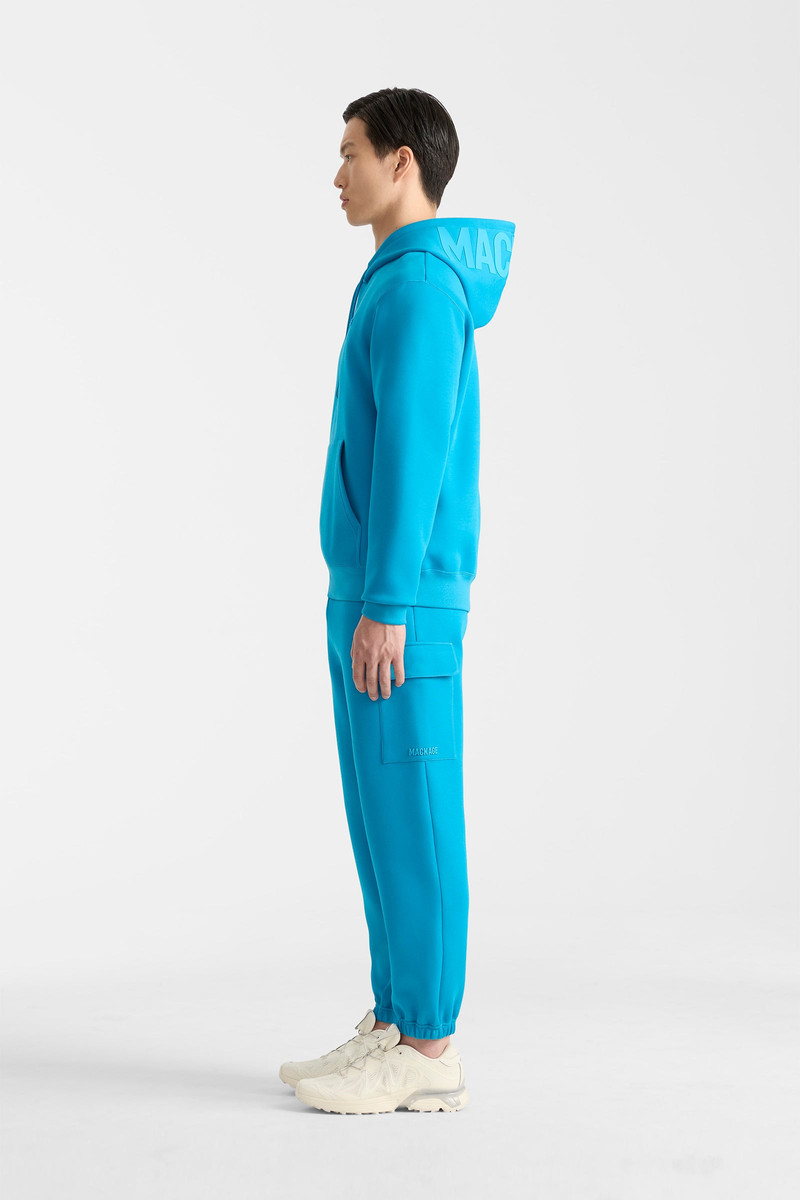 MARVIN-RZ Double face jersey cargo sweatpants 3
