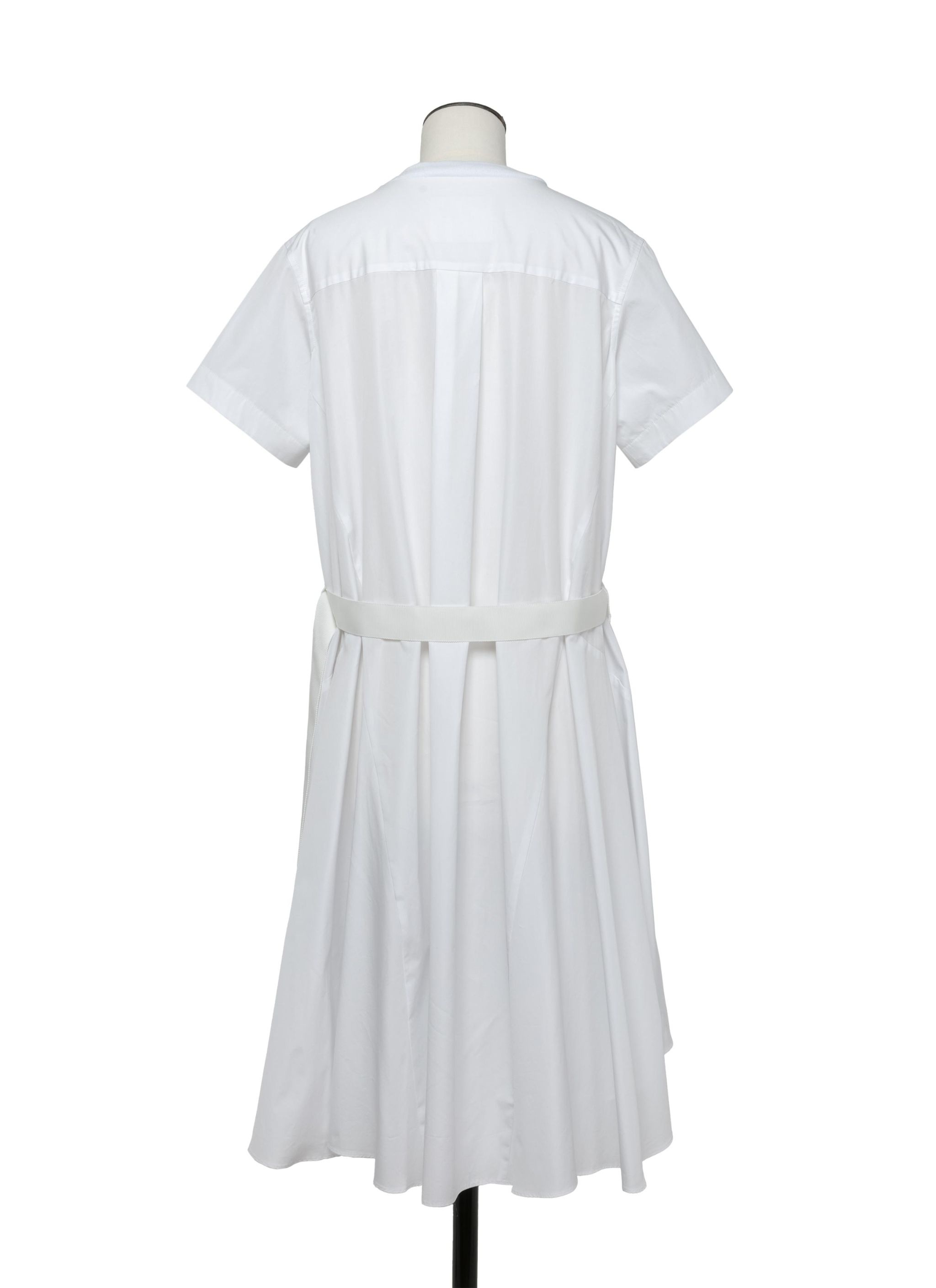 【sacai】 Thomas Mason Cotton Poplin Dress sacai Thomas Mason Cotton Poplin x Cotton Jersey Dress