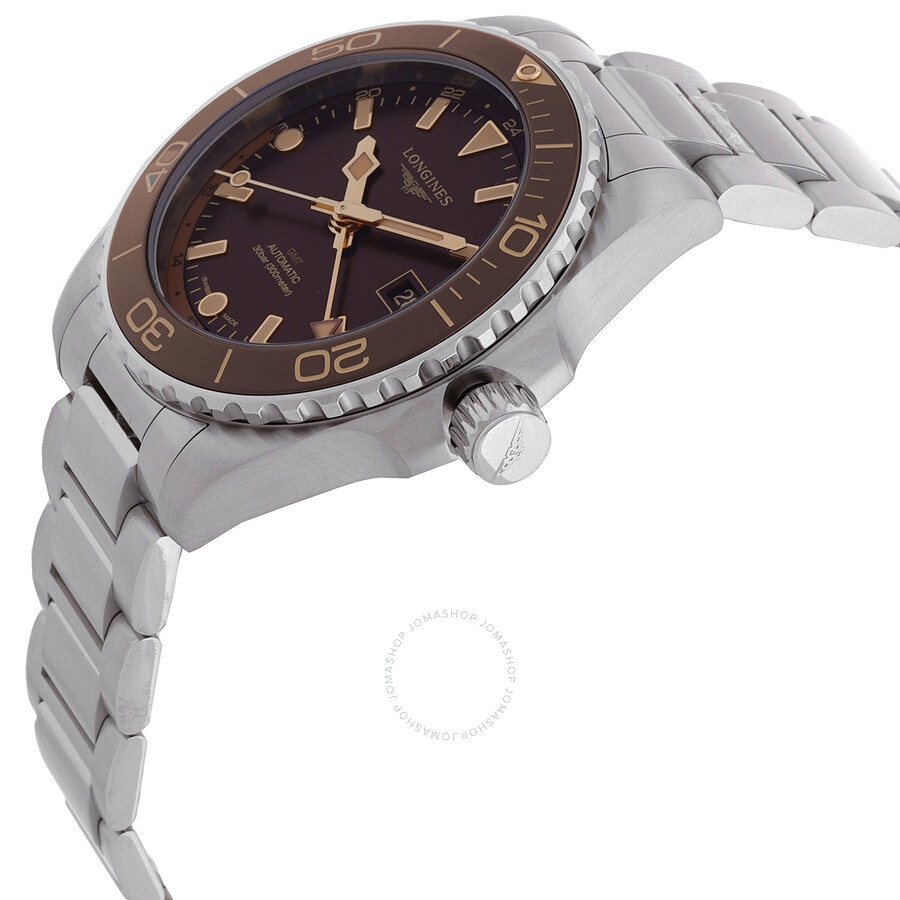 Longines Hydroconques Automatic Brown Dial Men's Watch L3.790.4.66.6 - 2