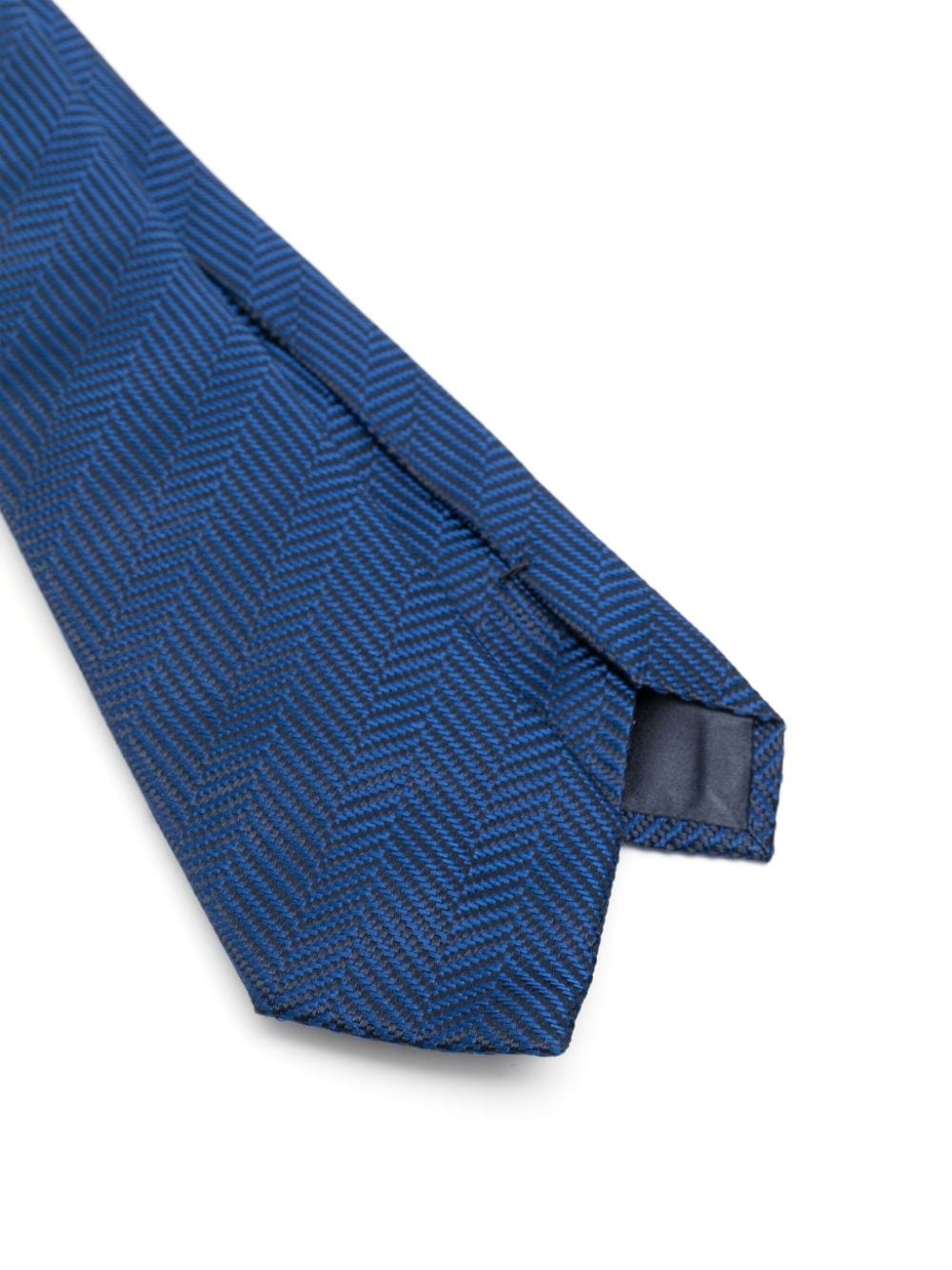 patterned-jacquard tie - 2