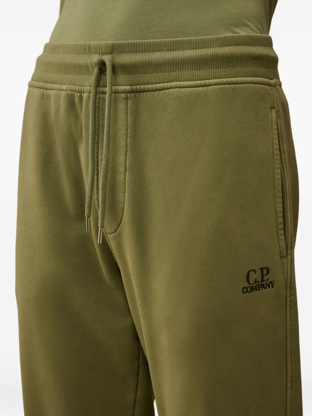 drawstring-cuffed track pants - 5