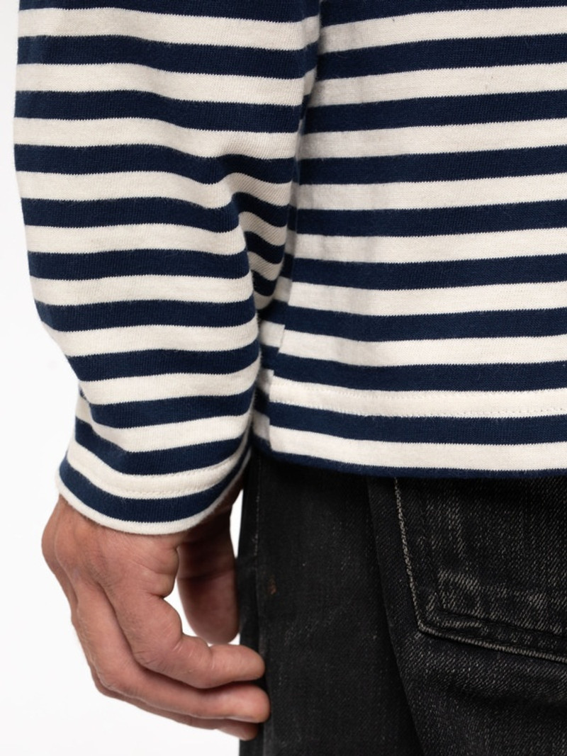 Charles Breton Stripe Blue/Offwhite 5