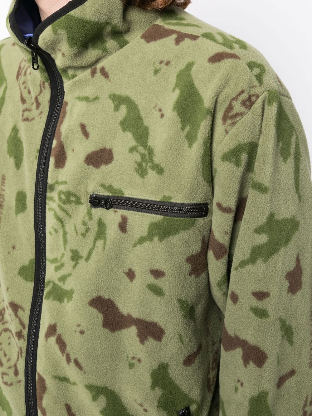 reversible fleece jacket - 5
