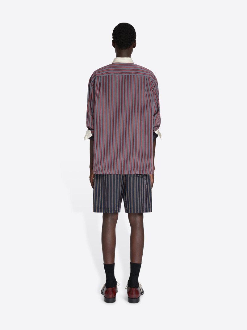 CONTRAST VISCOSE SHIRT 4
