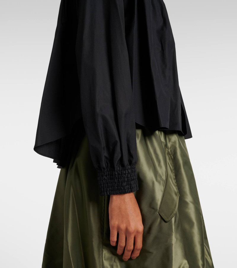 Shirred cotton shirt 6