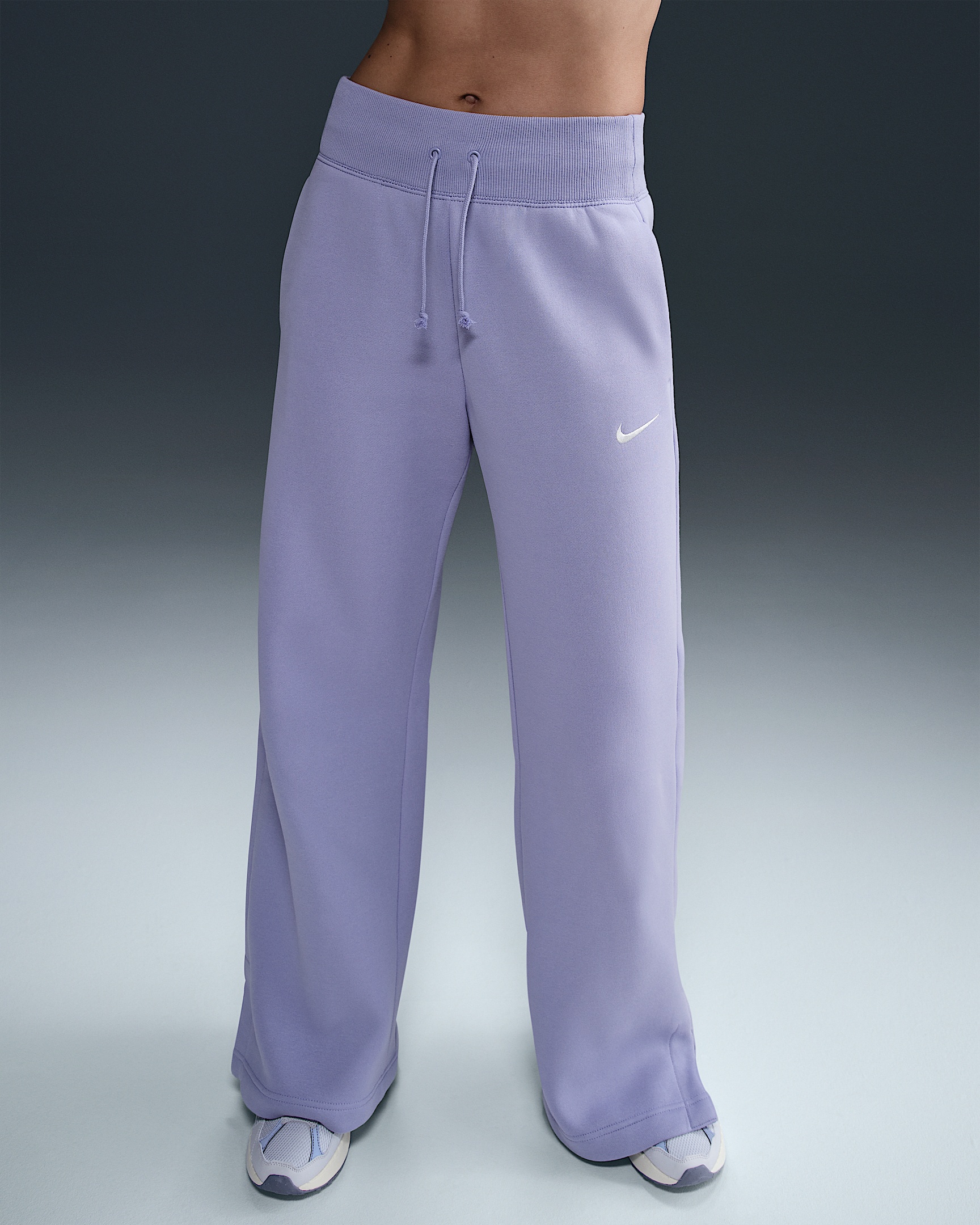 Nike Sportswear Phoenix Fleece Women's High-Waisted Wide-Leg Sweatpants - 2