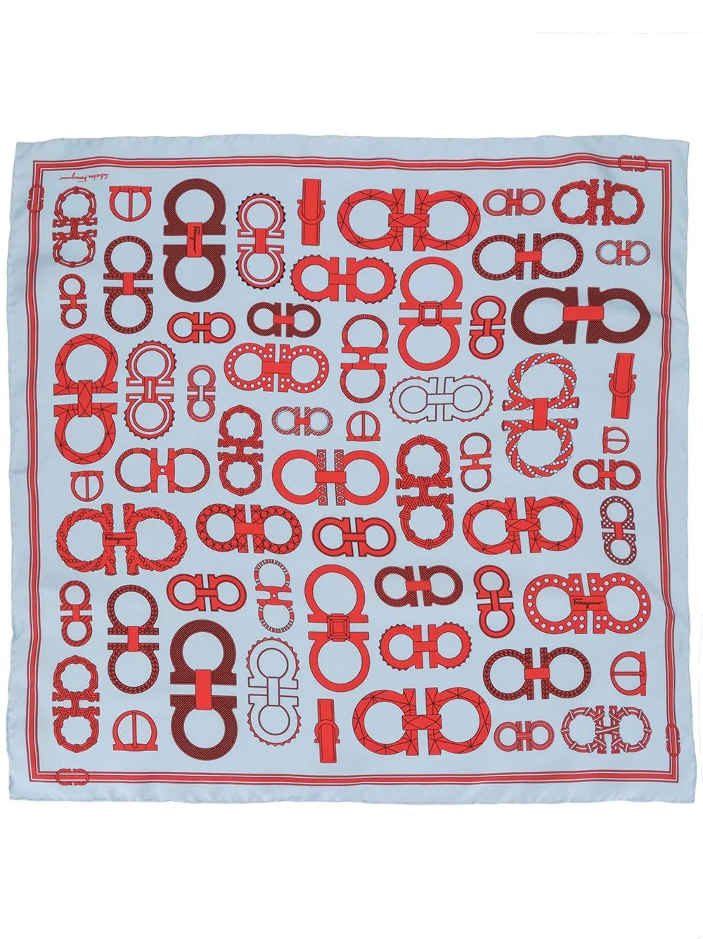 Gancini print scarf - 3